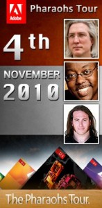 Adobe Pharaohs Tour in association with HP Conference - مؤتمر شركة أدوبى الأول بـ مصر , للمطورين